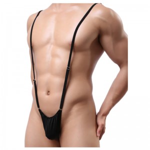 Clothing Vendors Lace Cuecas See-Through Sex Underwear Solid Color Mens Sexy Underwear